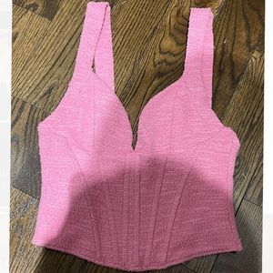 Stunning zara corset top